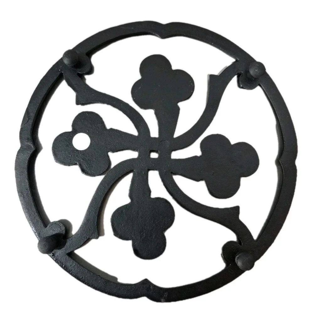 Dansk‎ By Gunner Cyren Trivet Black Cast Iron 7.5